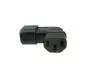 Preview: Power adapter C13 to C14 angled, YL-3212L IEC 60320-C13/14 sideways angled, left/right